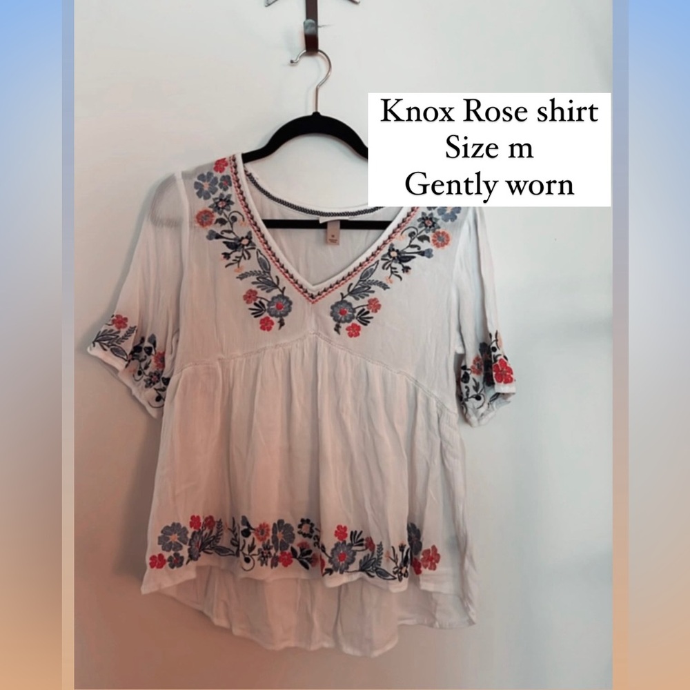 Knox rose shirt